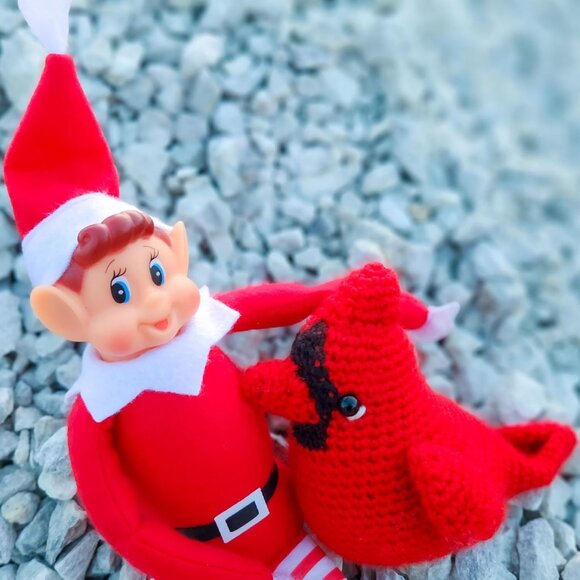 LitoMagic 12 Inch Christmas Elf Doll Bendable Boy for Fun Holiday Scenes Pranks - Picture 5 of 6